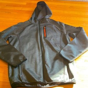 Mondetta Sweater Hoodie Mens Gray Medium